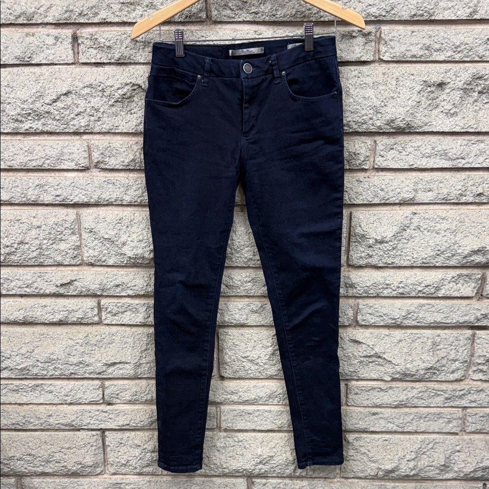 Zara Women's Navy Skinny Jeans